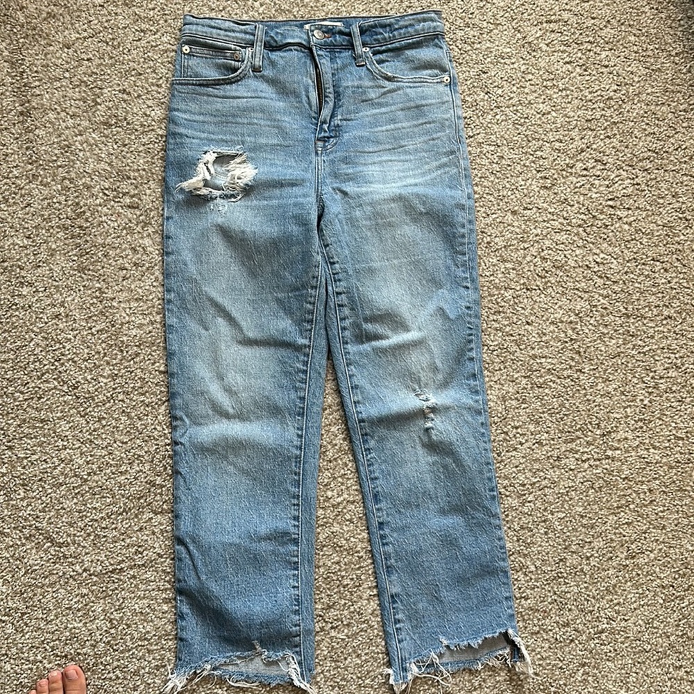 High waisted, size 27 Classic Straight Jean